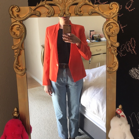Mango Jackets & Blazers - Mango Suit orange blazer